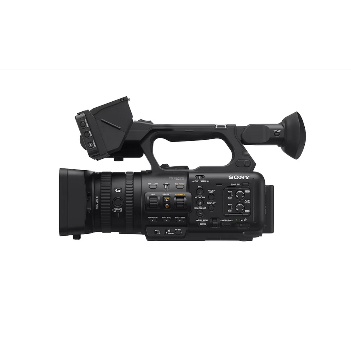 Sony HXR-NX800 4K HDR NXCAM Camcorder mit 20x Zoom