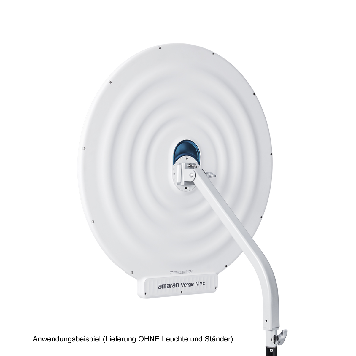 Amaran Verge Max Stand-Adapter Silver (5/8-Zoll Baby Pin Stativadapter)