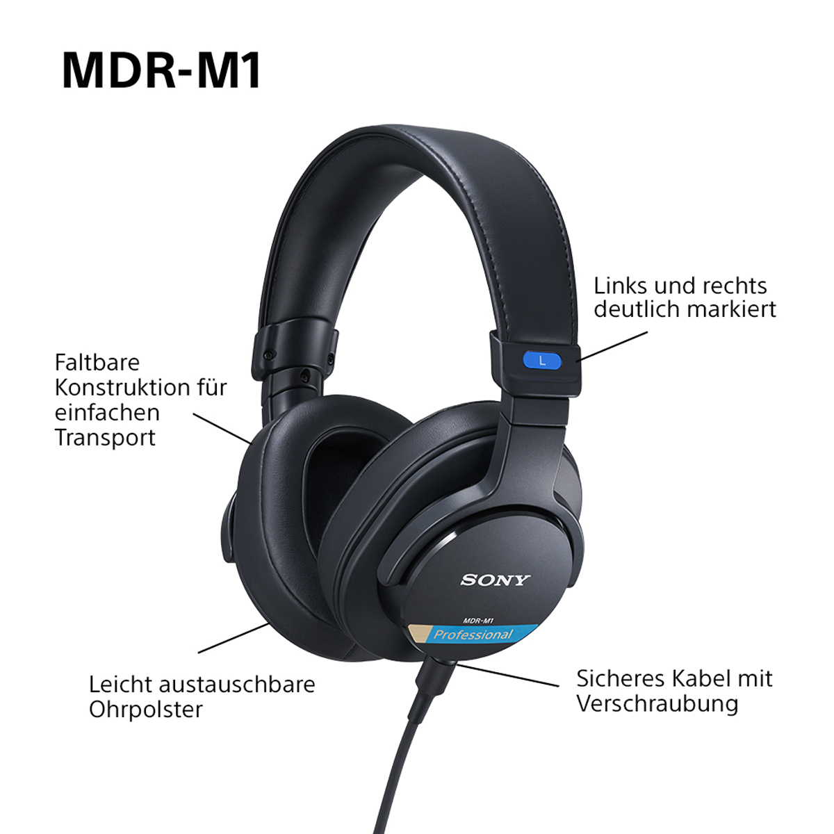Sony MDR-M1 Monitor-Kopfhörer