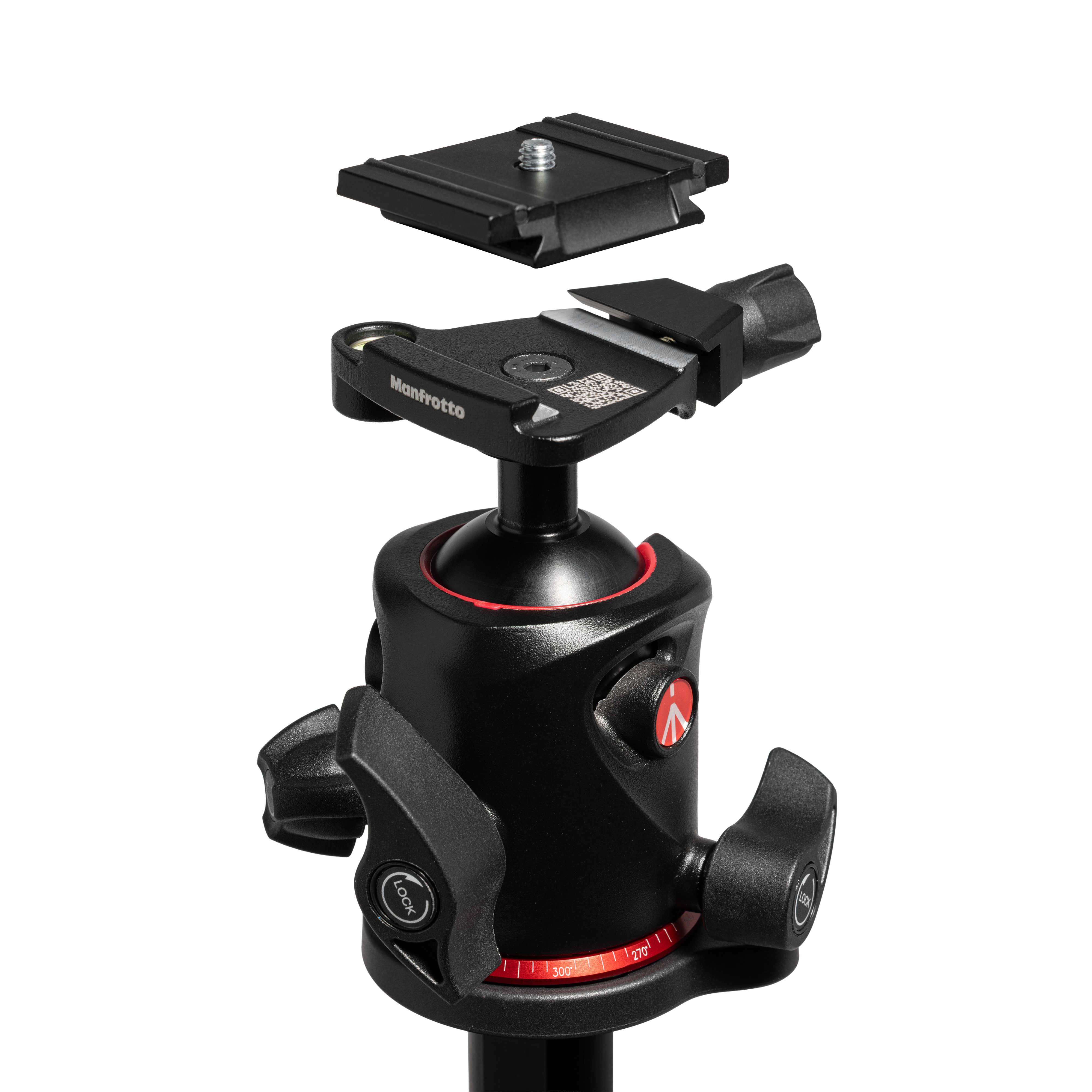 Manfrotto ONE Photo Alu Stativ mit Kugelkopf AS (Q6T)