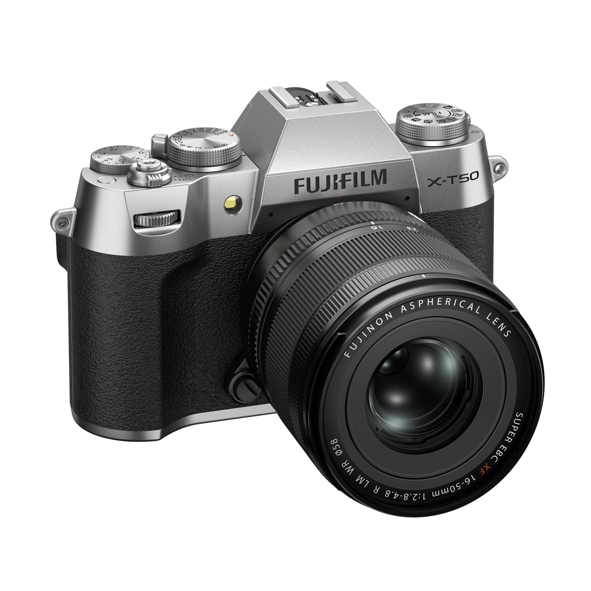 Fujifilm X-T50 Kit XF 16-50 Silber - Rückläufer
