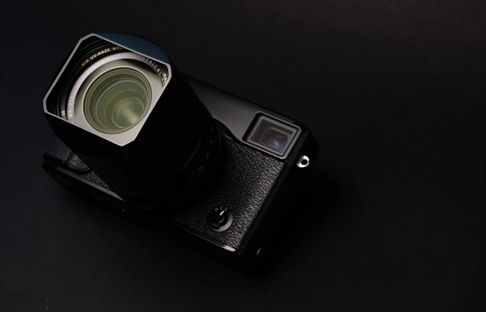 Squarehood Gegenlichtblende für Fujifilm XF 23mm und XF 33mm F/1.4 Black