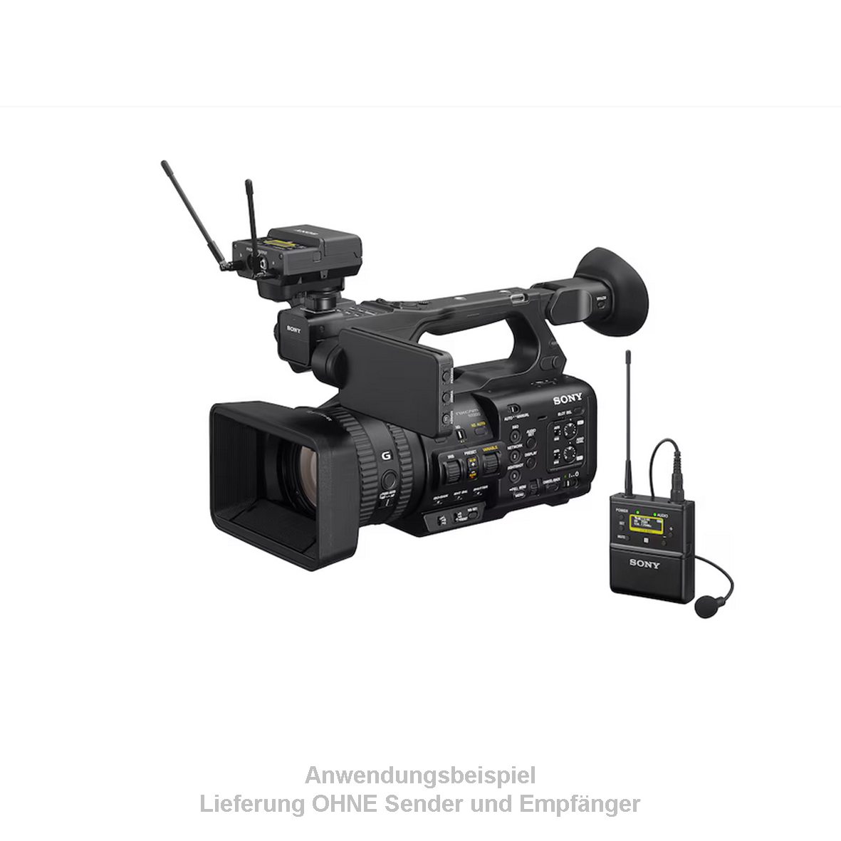Sony HXR-NX800 4K HDR NXCAM Camcorder mit 20x Zoom