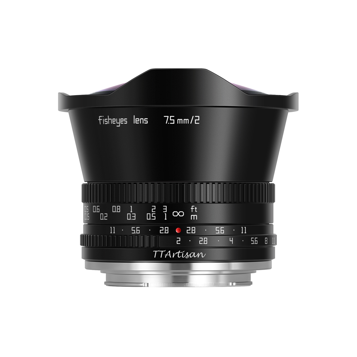 TTARTISAN 2,0/7,5 mm, MFT, schwarz, Fisheye Objektiv
