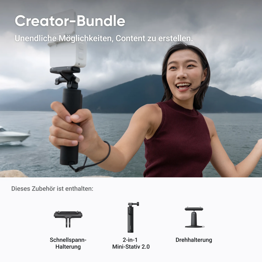 Insta360 GO Ultra Creator Bundle White
