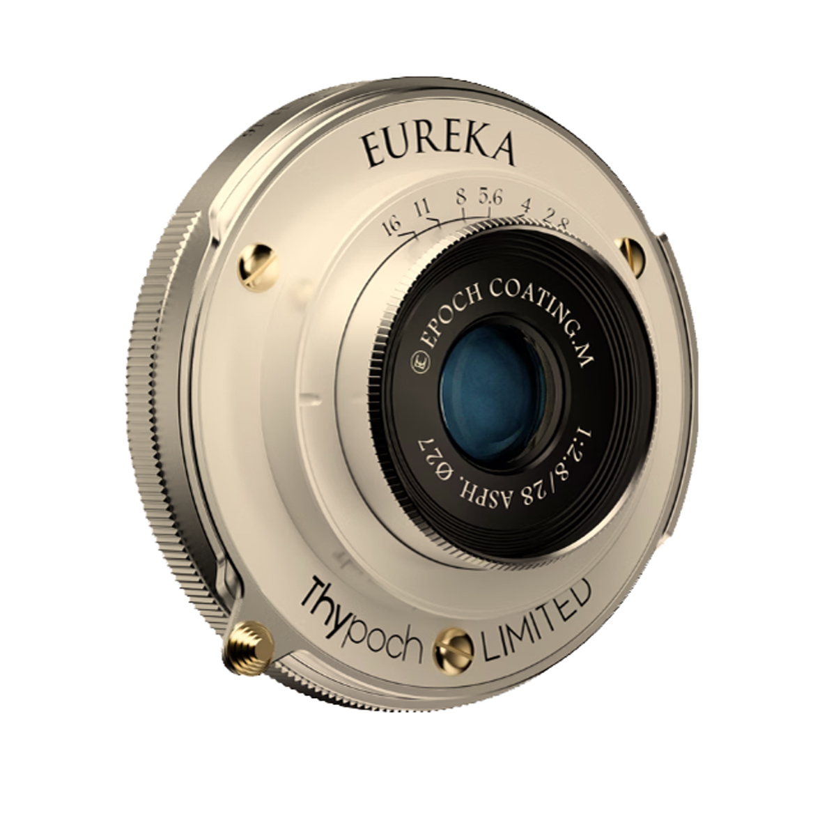 THYPOCH Eureka 28mm f2,8 ASPH Leica M Mount + M-X-Adapter - Pearl White