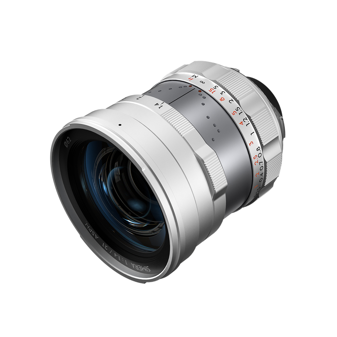 THYPOCH Full-frame Photography Lens Simera 21mm f1,4 for Leica M Mount sil