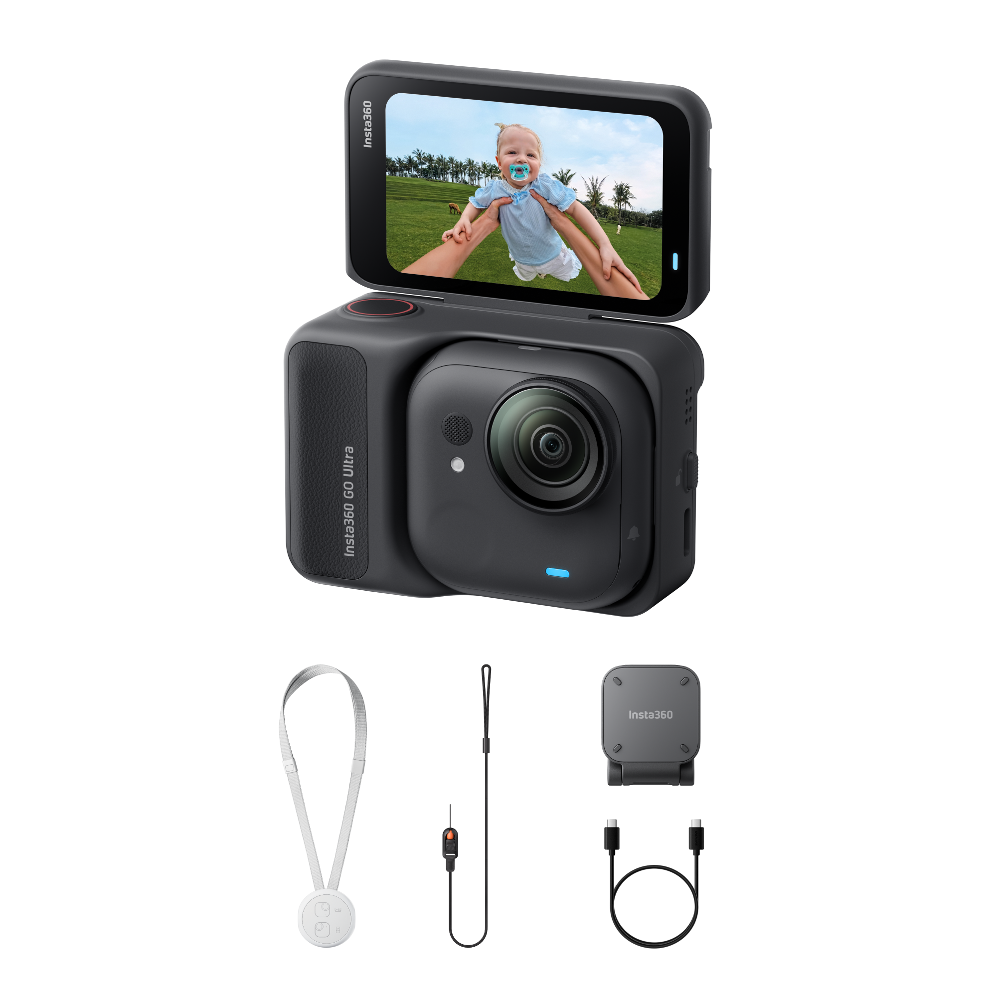 Insta360 GO Ultra Standard Bundle Black