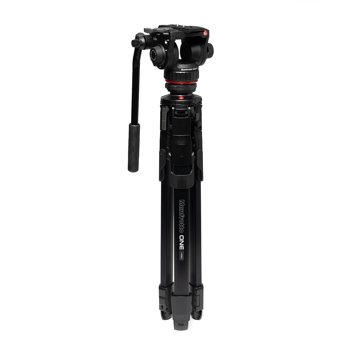 Manfrotto Videostativ Alu Kit mit Fluid Videokopf 502X