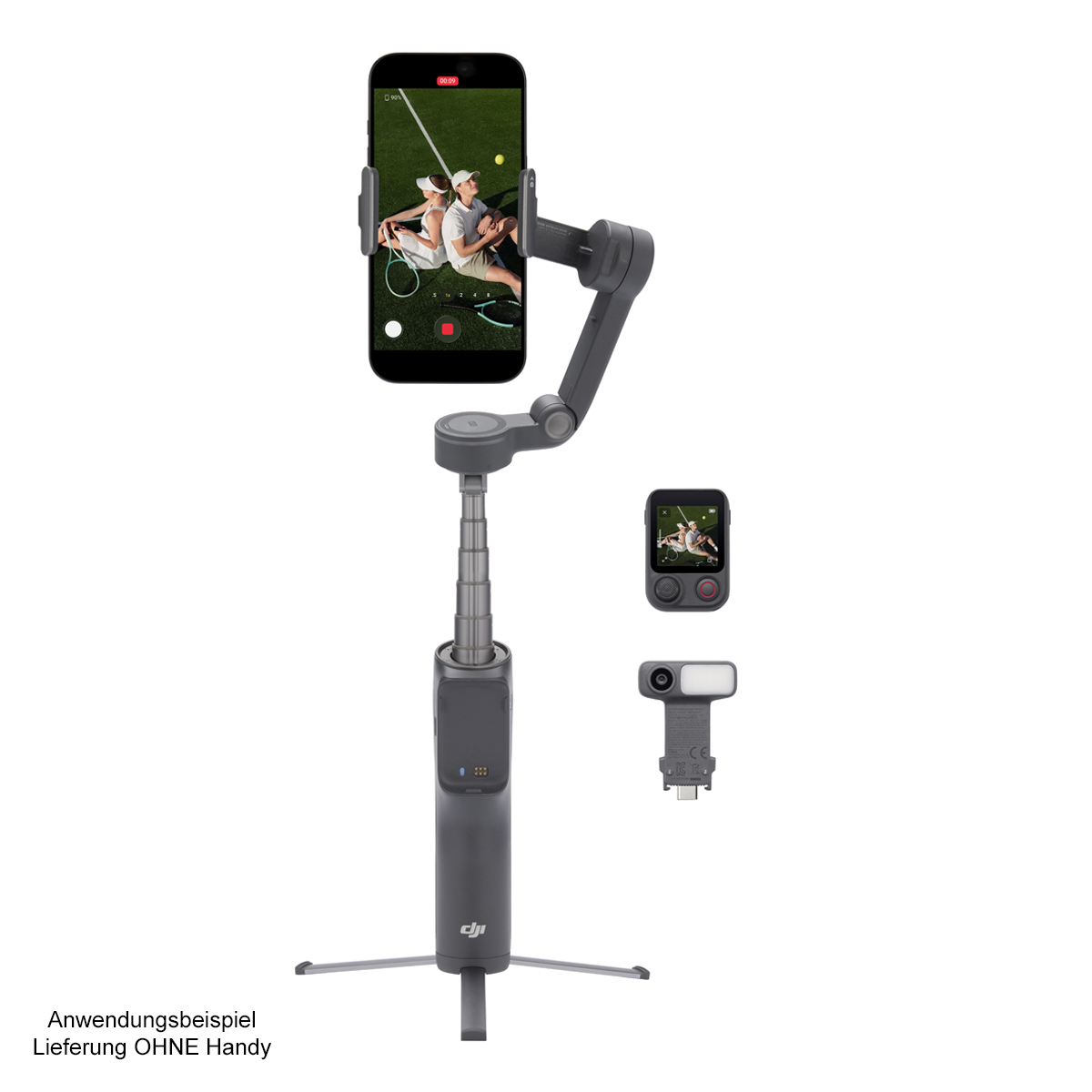 DJI OSMO Mobile 8P Advanced Tracking Combo, Gimbal mit Multifunktions-Modul