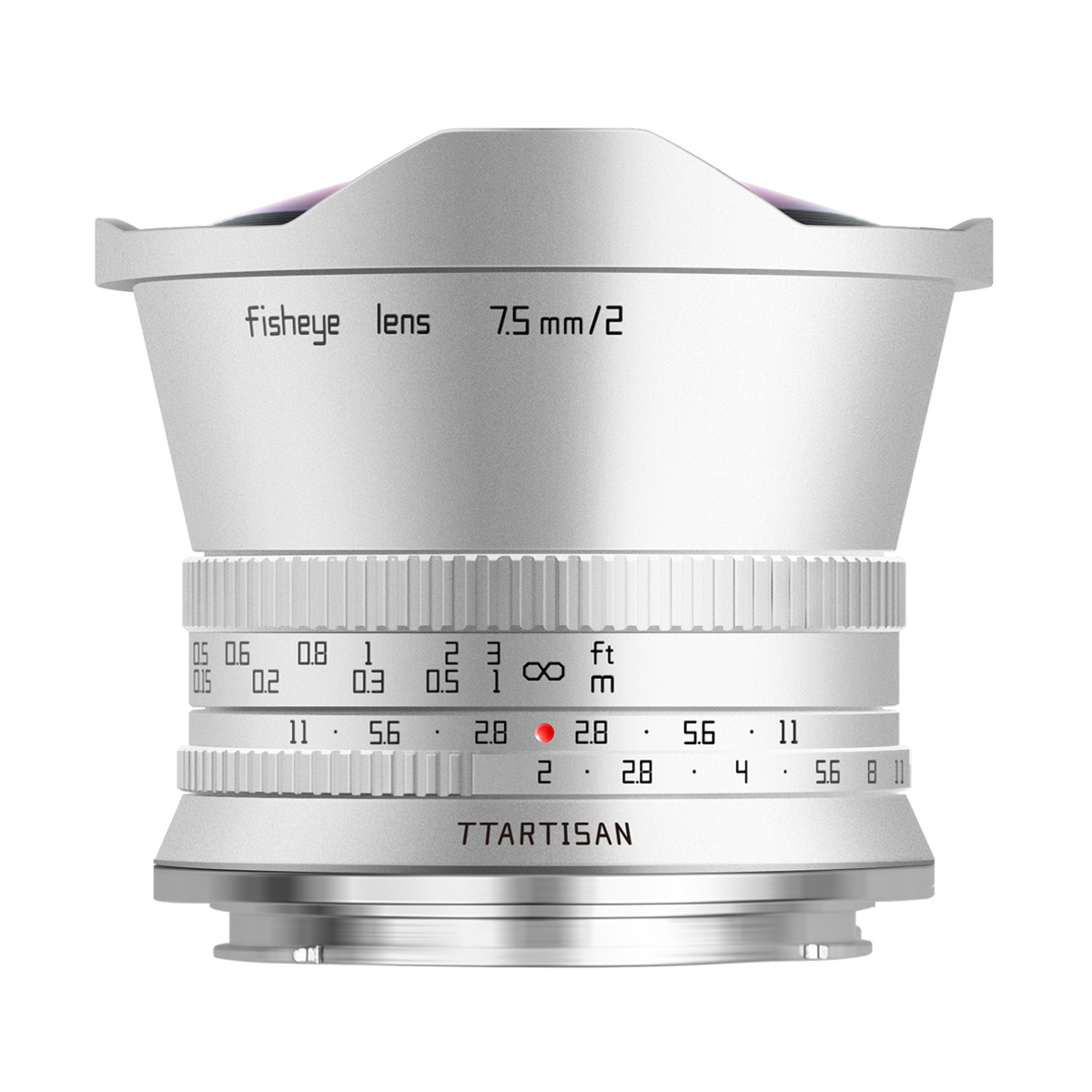 TTARTISAN 2,0/7,5 mm silber, Nikon Z-Mount, Fisheye Objektiv