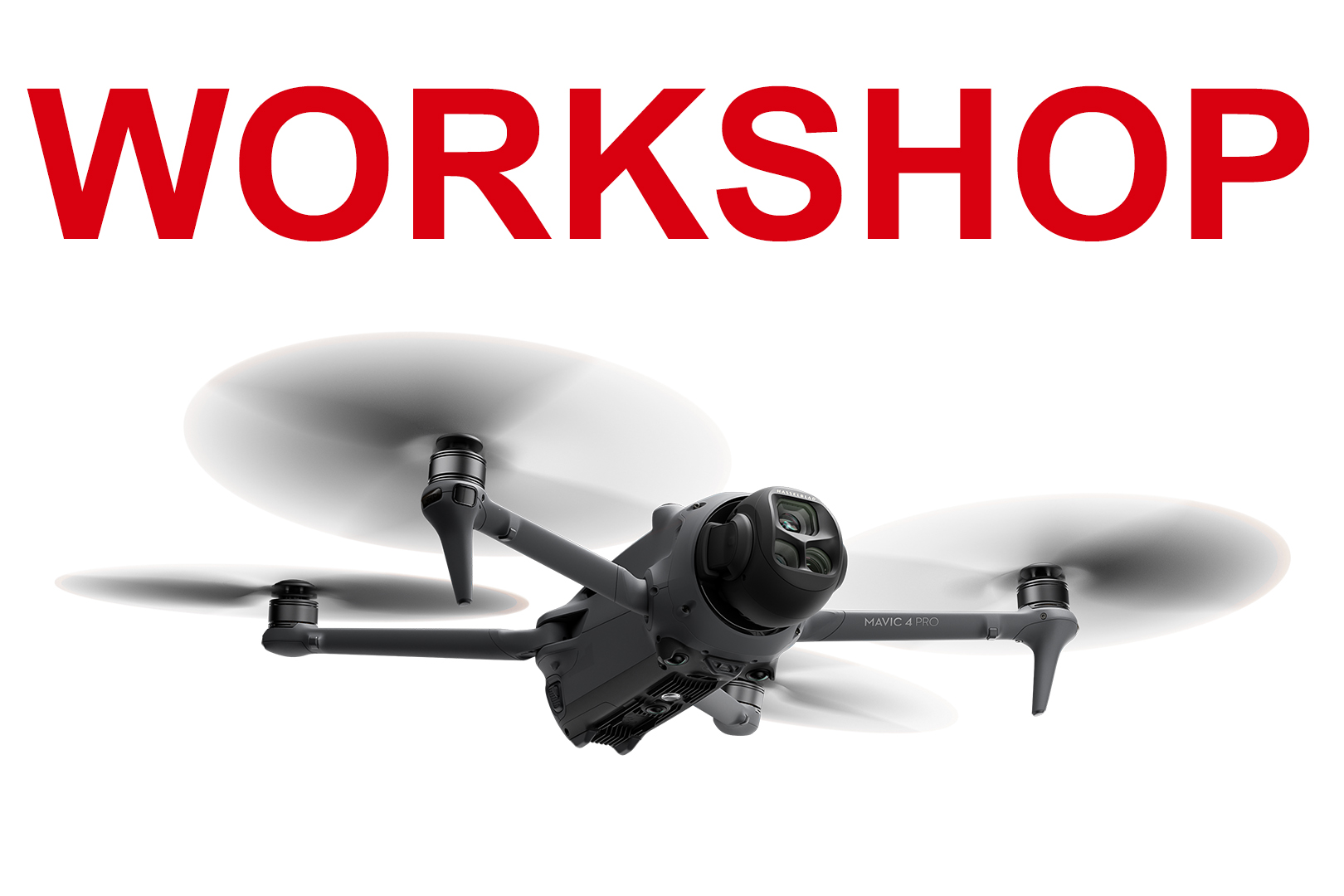 Workshop Drohnenschulung am 28.05.2027 max. 50 Teilnehmer