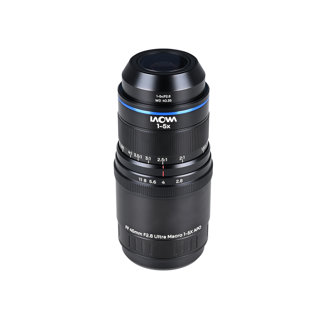 LAOWA Aksen 45mm f/2,8 1-5X Ultra Macro - MFT