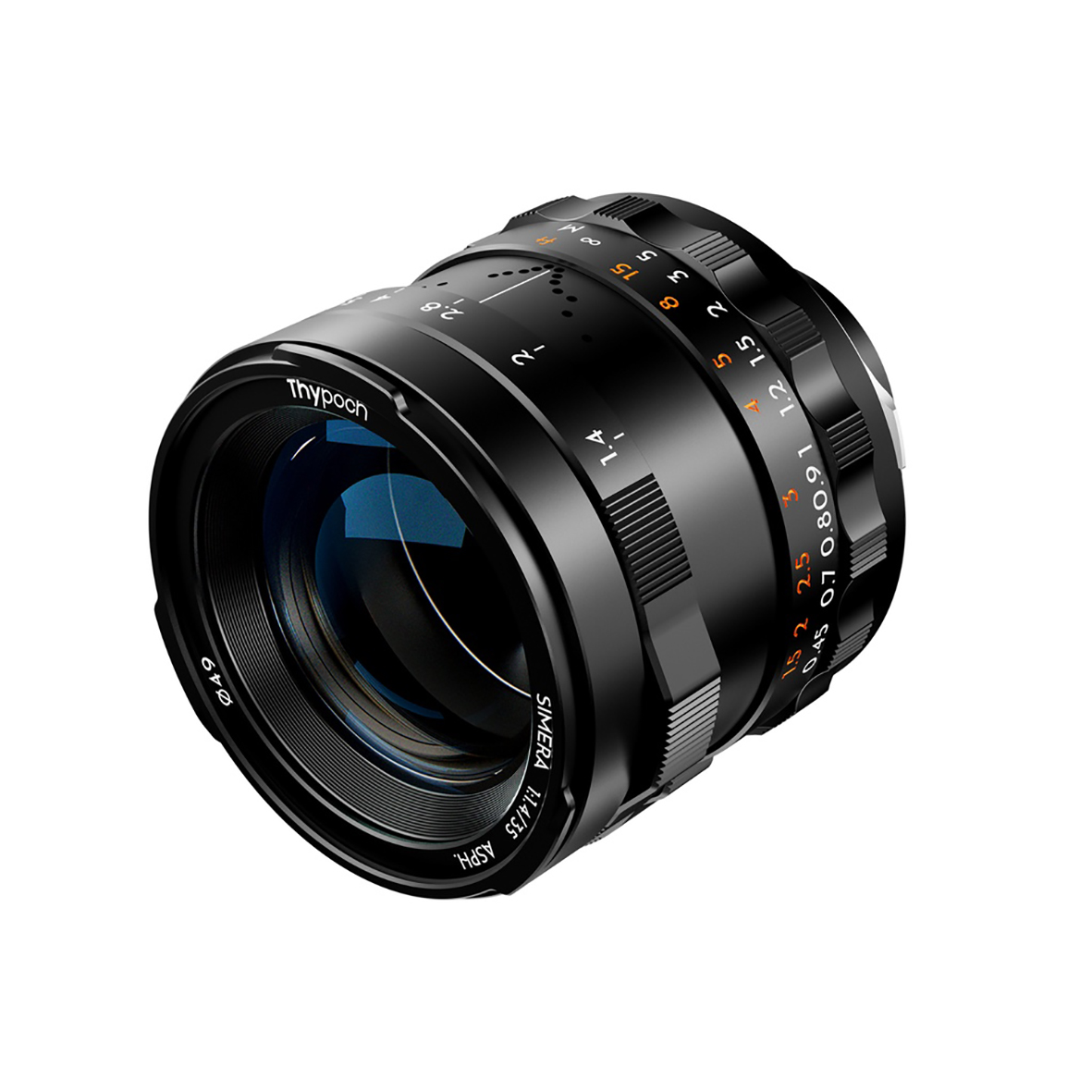 THYPOCH Full-frame Photography Lens Simera 35mm f1,4 for Leica M Mount black