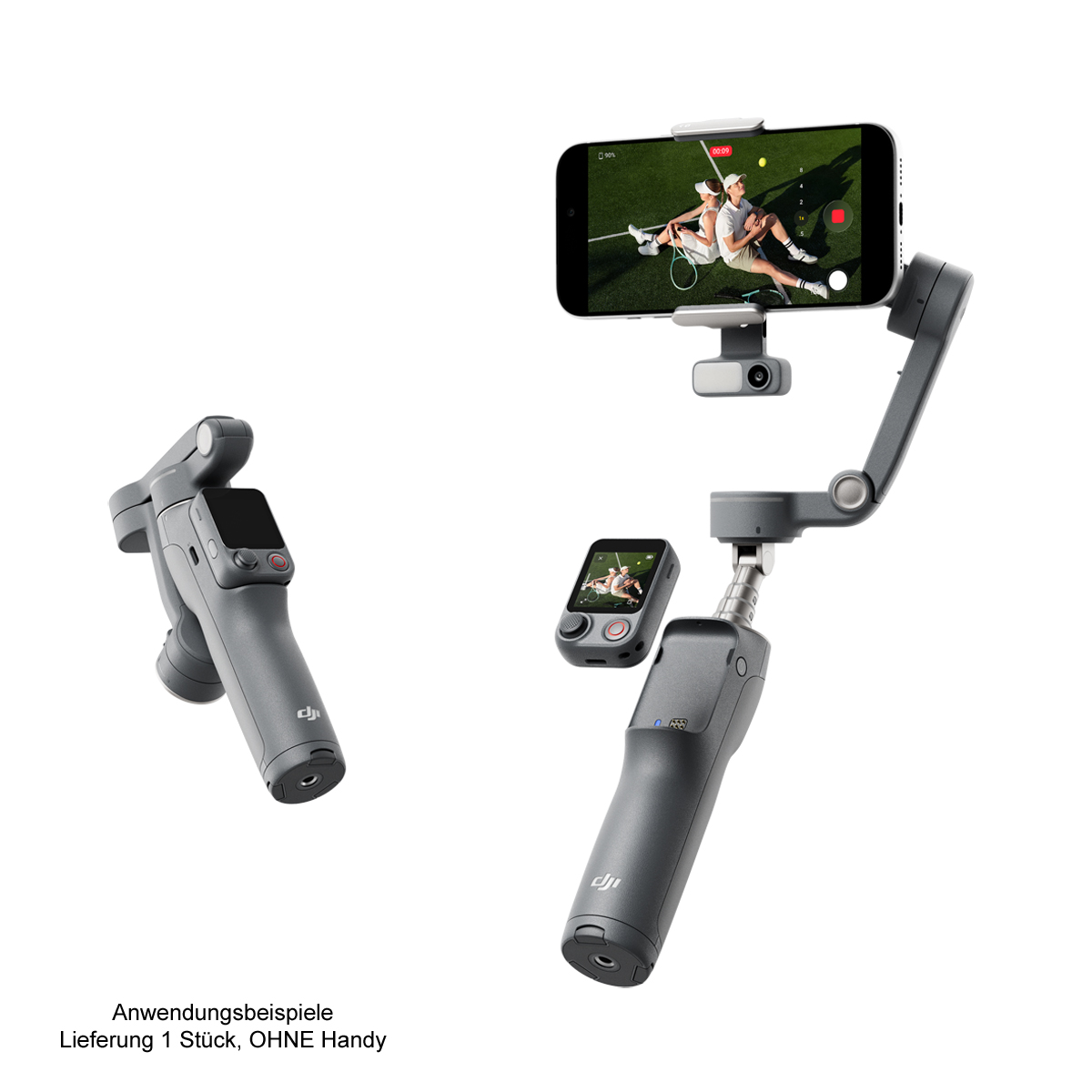 DJI OSMO Mobile 8P Advanced Tracking Combo, Gimbal mit Multifunktions-Modul