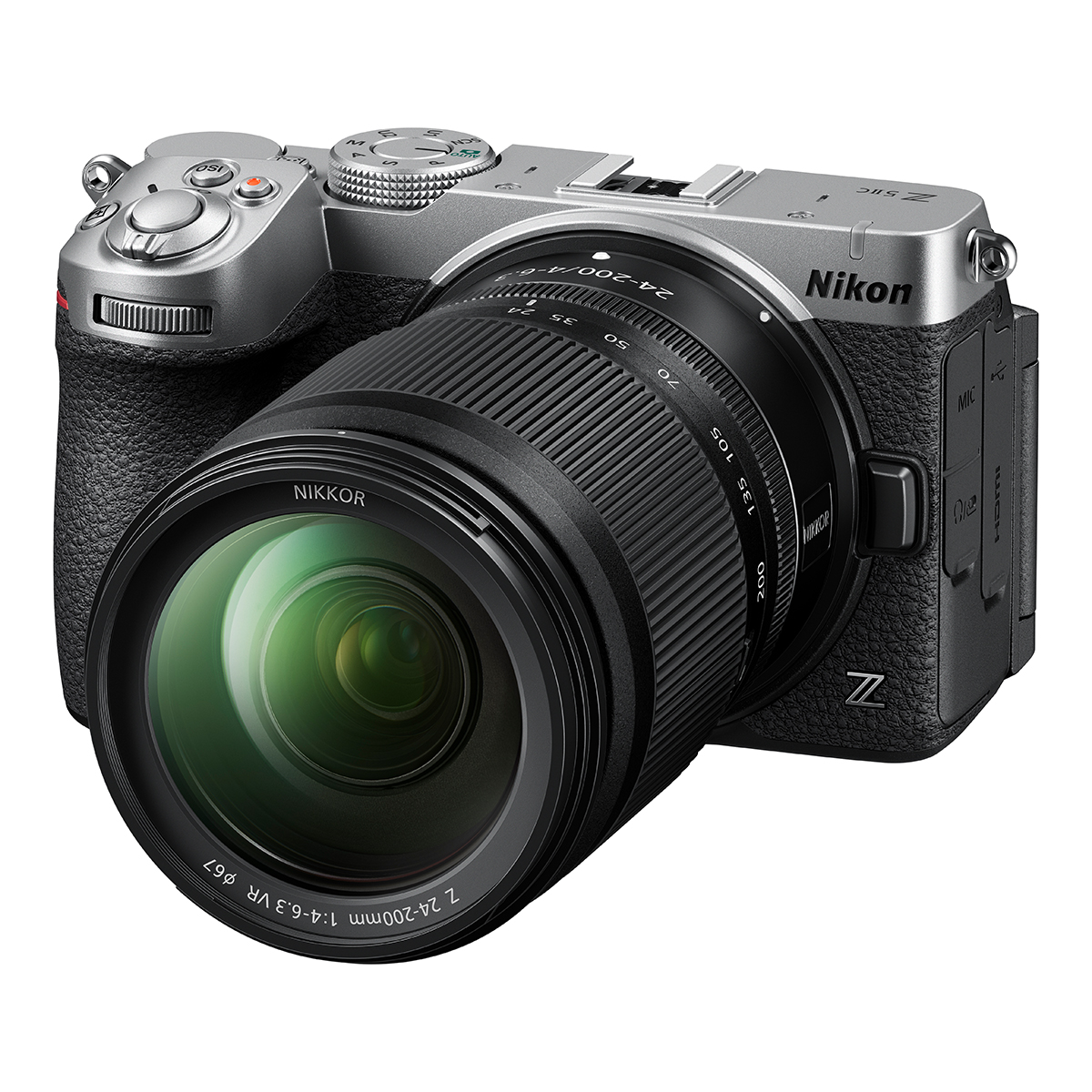 Nikon Z5IIC silber Kit 24-200mm f/4.0-6.3 VR