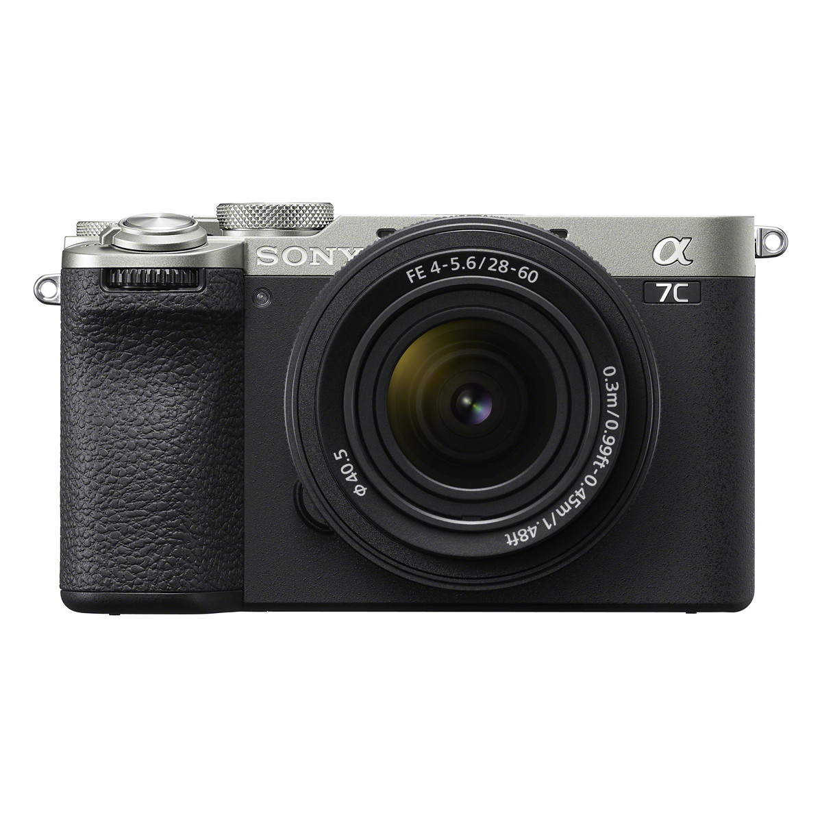 Sony Alpha ILCE-7C II Kit SEL FE 28-60 mm silber, Kamerakit