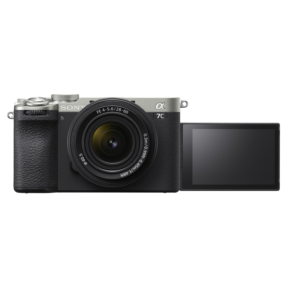Sony Alpha ILCE-7C II Kit SEL FE 28-60 mm silber, Kamerakit