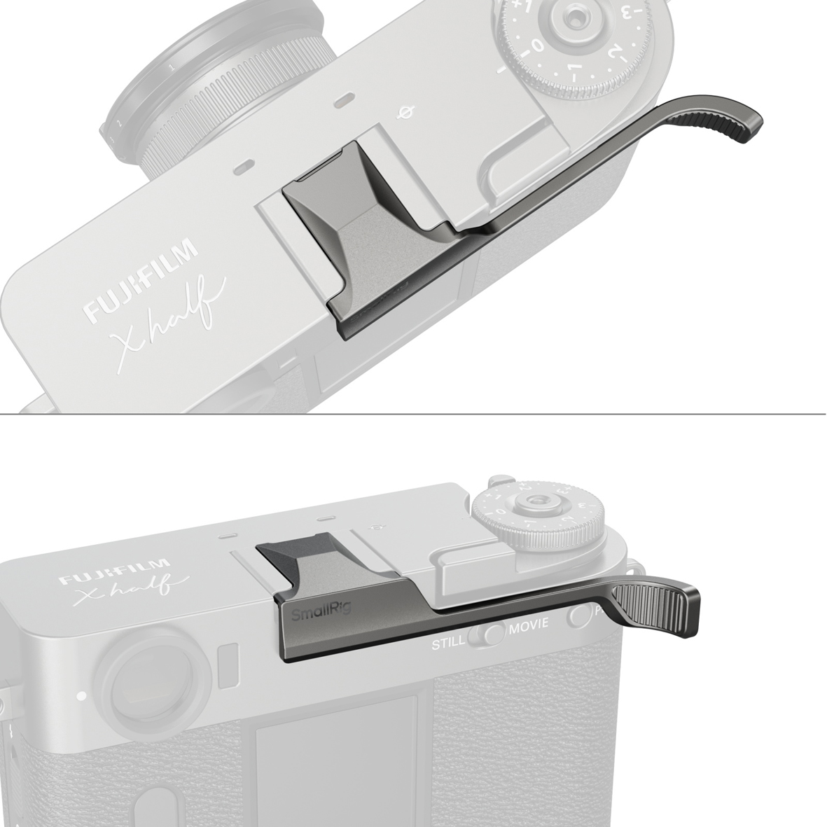 SmallRig 5333 Thumb Grip charcoal silver für Fujifilm X half