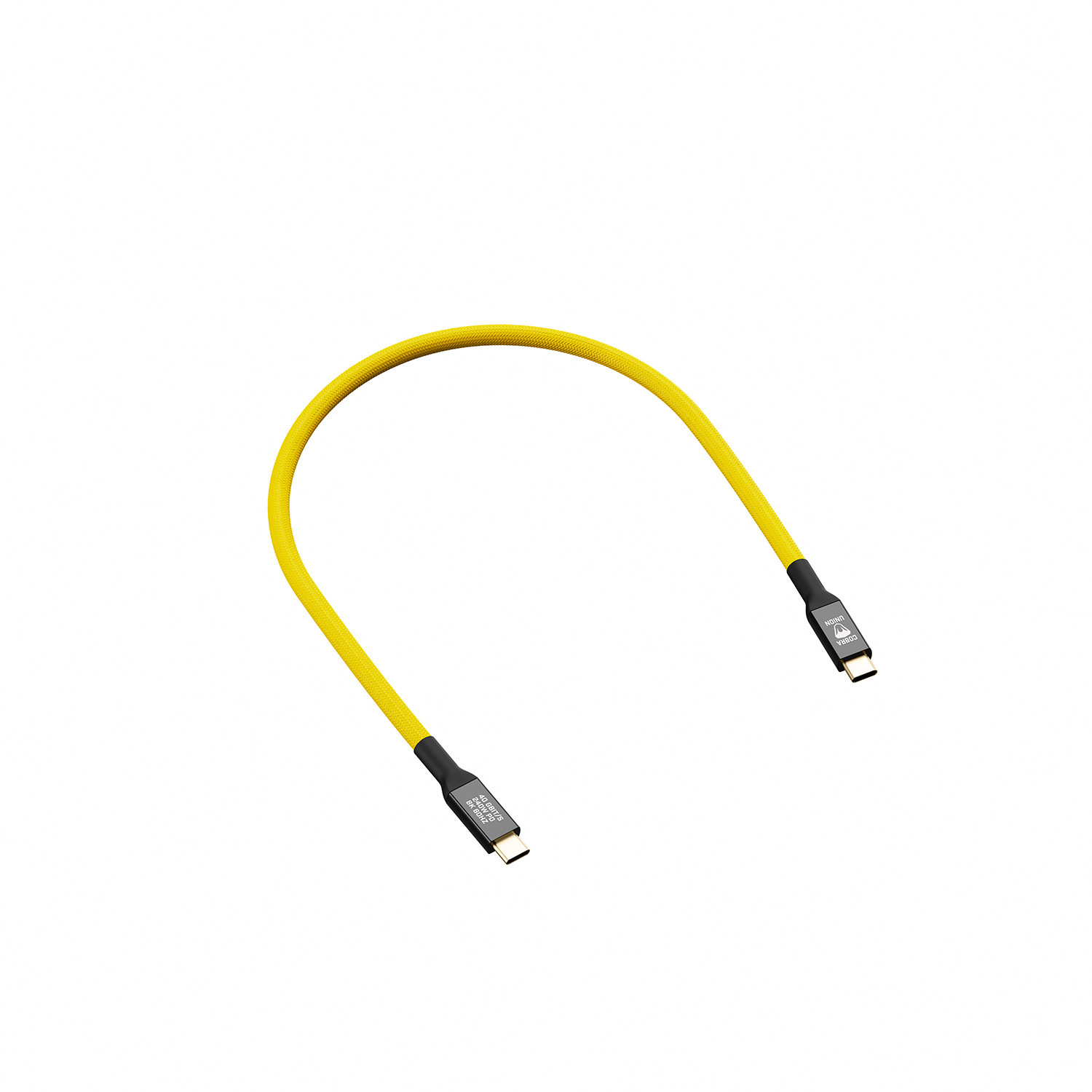 Cobra Union USB-C Kabel Gelb 40G 0,3m gerade