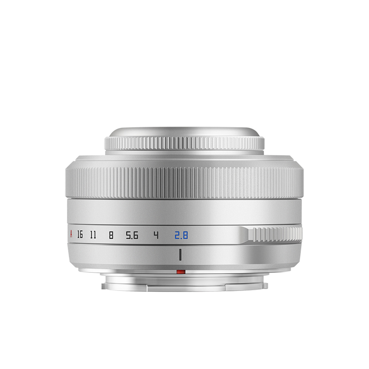 TTARTISAN AF 2,8/27 mm, Fujifilm X-Mount silber, Objektiv
