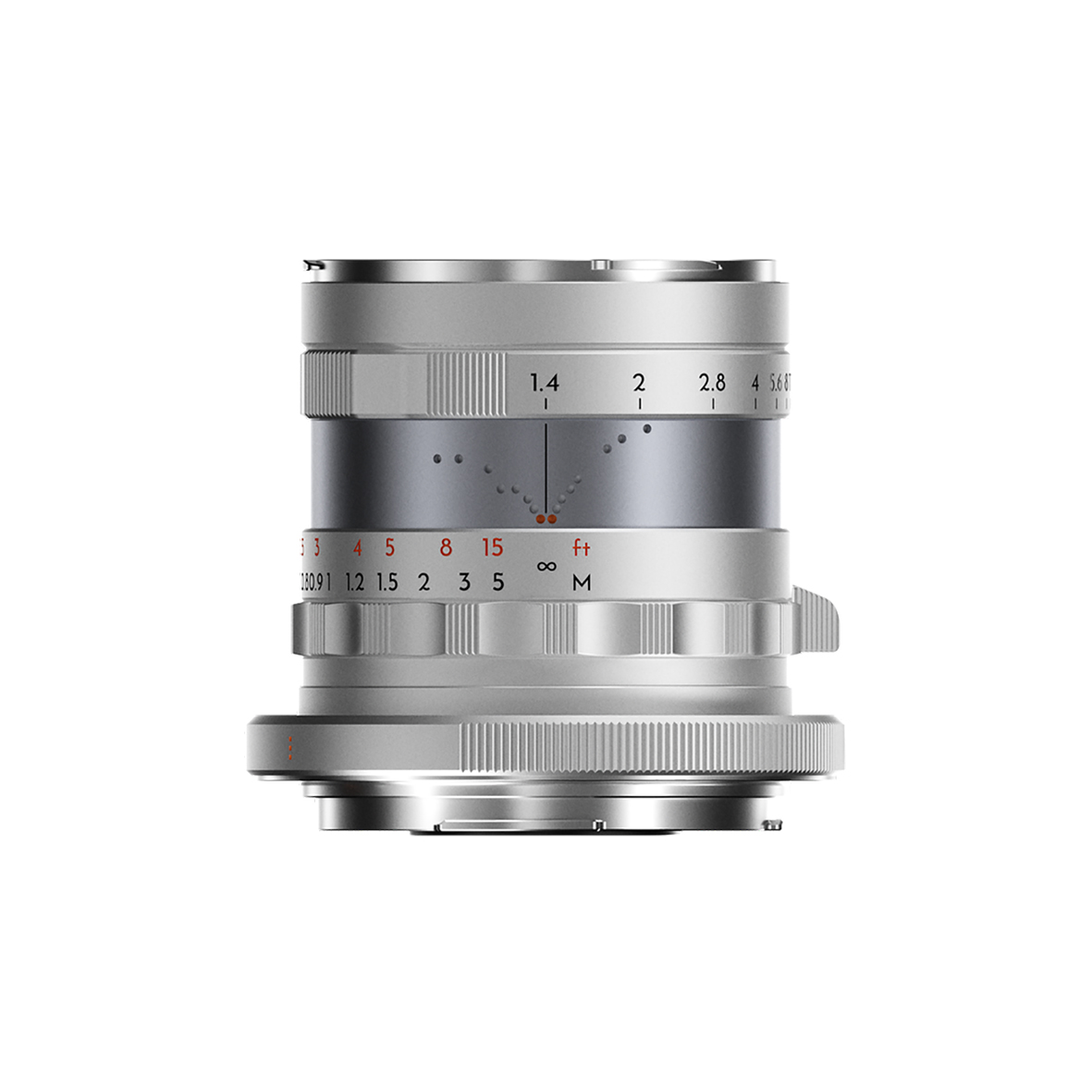 THYPOCH Full-frame Photography Lens Simera 35mm f1,4 for  Canon RF Mount sil
