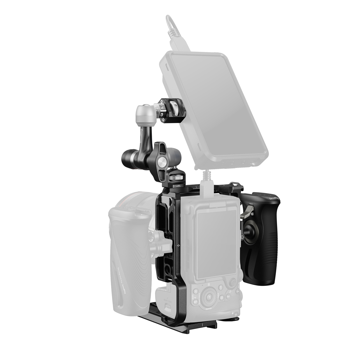 SmallRig 6382 HawLock Schnellwechsel- Set f. vertikale Käfige Canon EOS R6 V