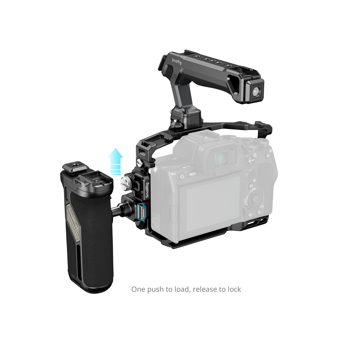 SmallRig 5599 für HawLock Cage Kit für Sony Alpha 7R V/7 IV/7S III Advanced Ed.