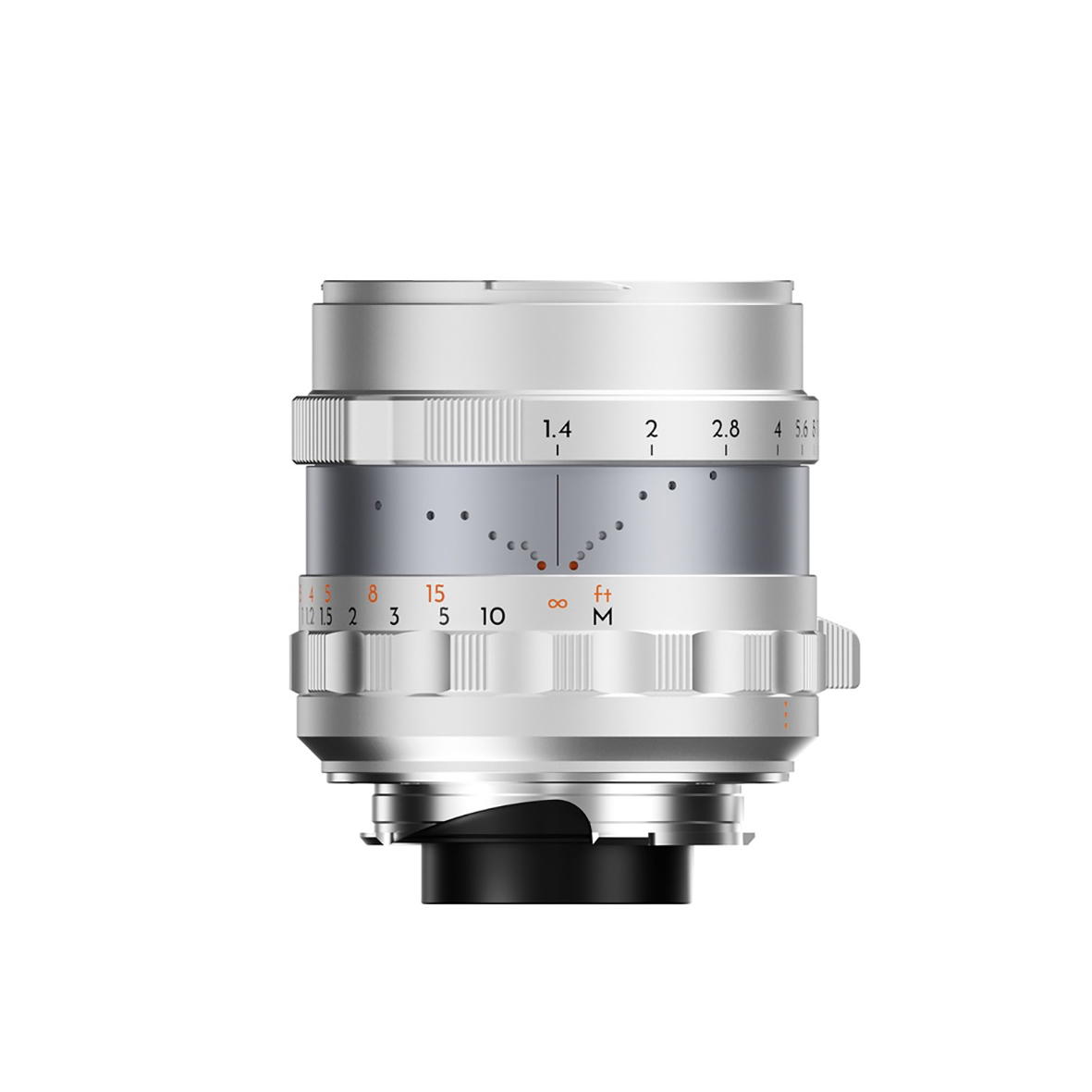 THYPOCH Full-frame Photography Lens Simera 28mm f1,4 for Leica M Mount, sil