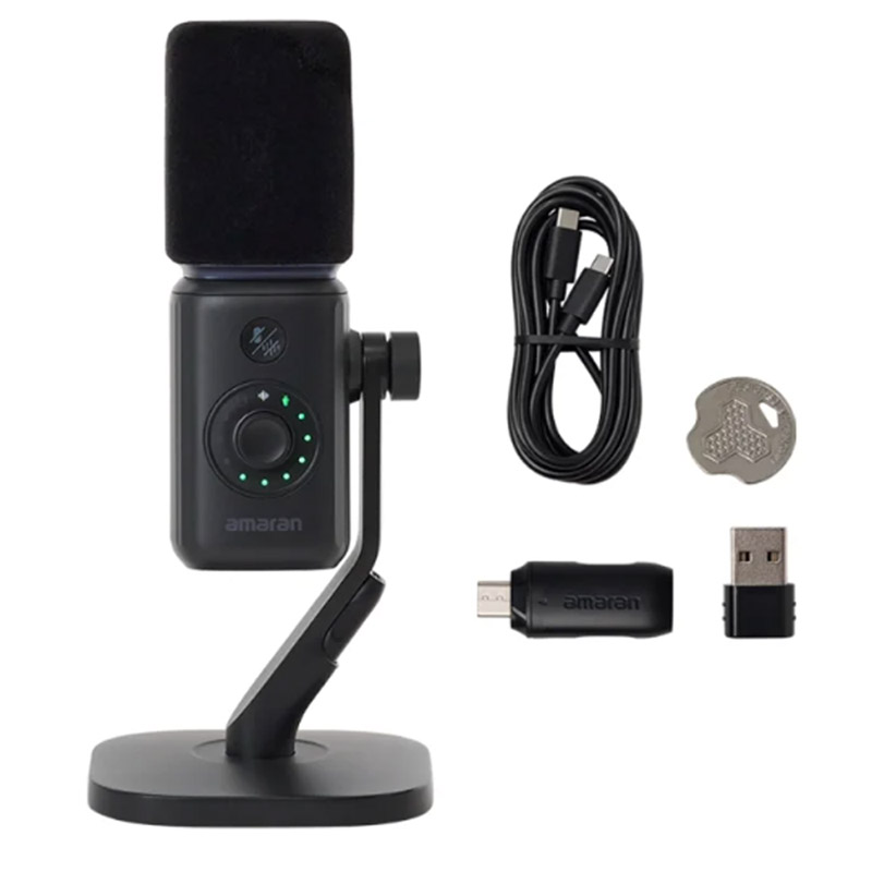 Amaran Mic Desktop Stand Kit (Charcoal)