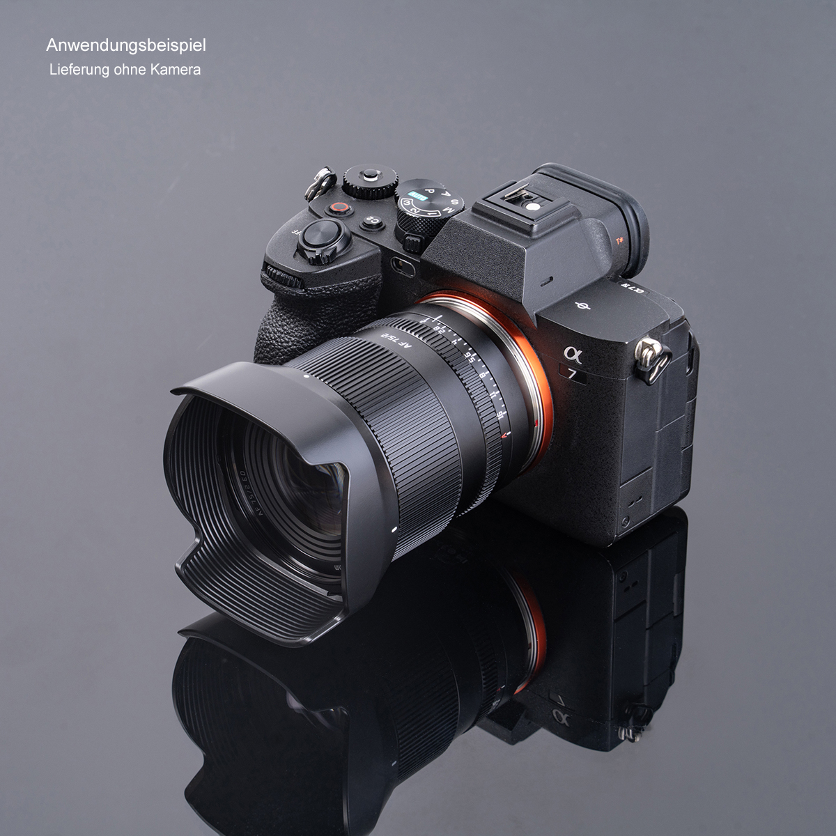 TTARTISAN AF 2,0/75 mm, Sony E-Mount (Vollformat) schwarz, Objektiv