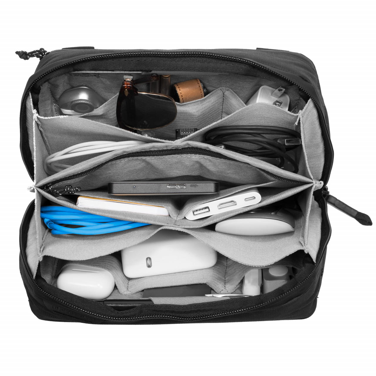 Peak Design Tech Pouch - Black - Organizer-Tasche für Smartphones, Kabel etc.