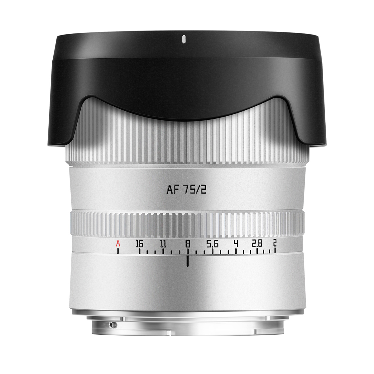 TTARTISAN AF 2/75 mm, Nikon Z FF silber, Objektiv