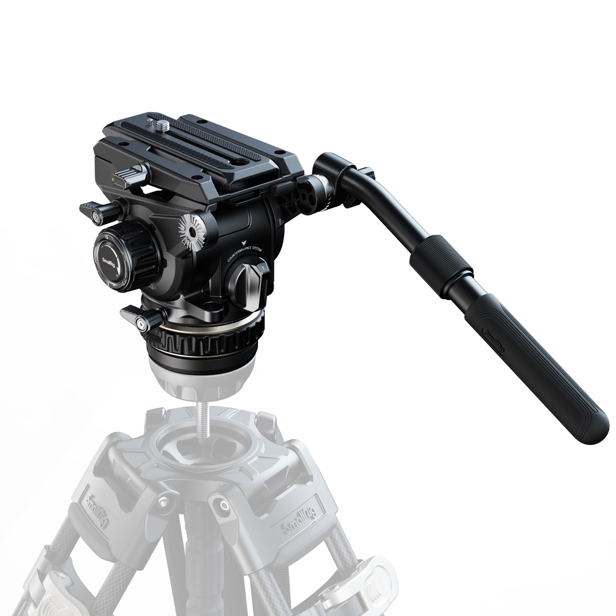 SmallRig 4464 Heavy-Duty Video Head DH12