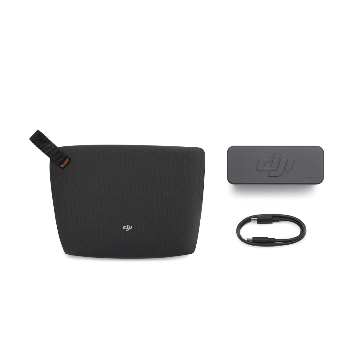 DJI MIC Mini 2S (2 TX + 1 RX+Charging Case), Empfänger, Sender, Ladeschale