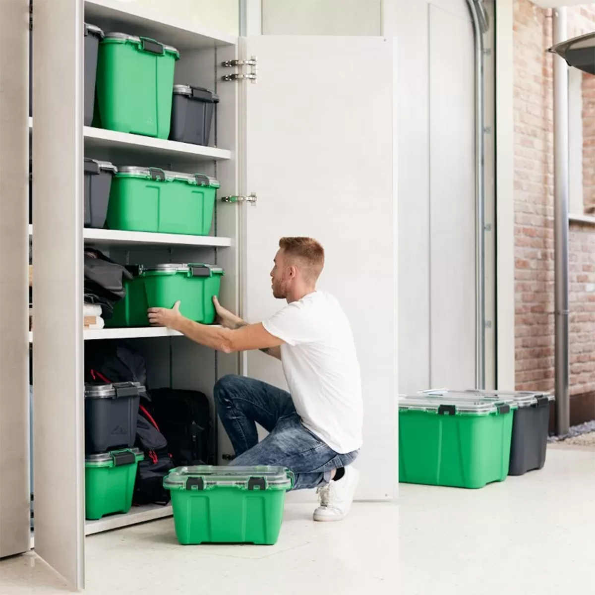 Alstora Container Set Stein-Grau