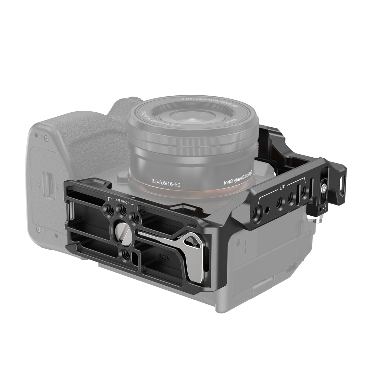 SmallRig 3639 Kamera Halfcage für Sony Alpha 7 IV/7S III/7R IV/ Alpha 1