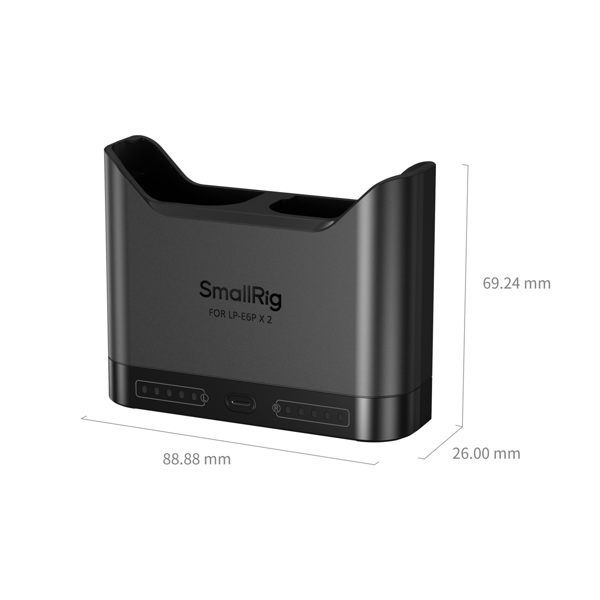 SmallRig 5490 LP-E6P Kamera Akkuladegerät