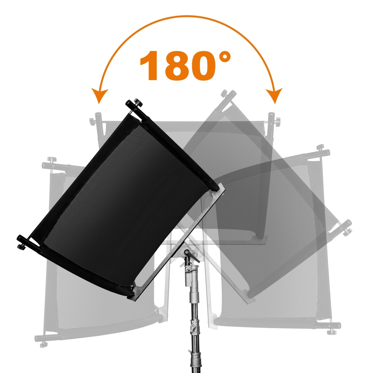Walimex pro 3in1 Reflektor Halfpipe, konkav 150x60