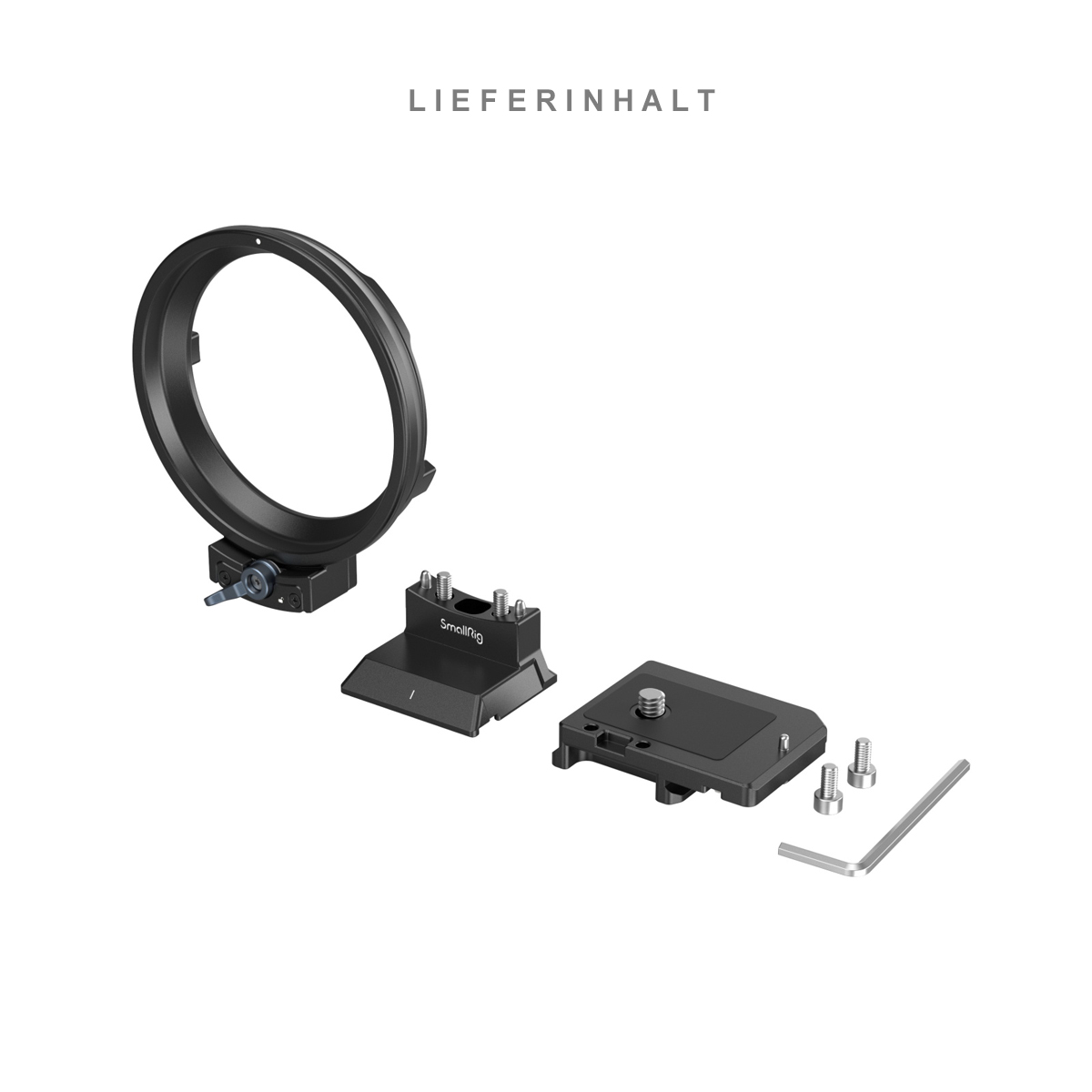 SmallRig 4300 Drehbares Horizontal- Vertikal-Montageplatten-Kit für Canon