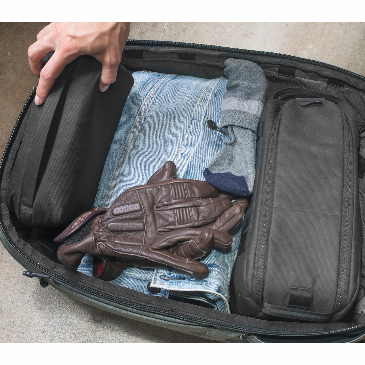 Peak Design Tech Pouch - Black - Organizer-Tasche für Smartphones, Kabel etc.