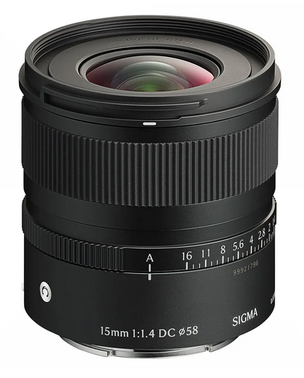 Sigma Contemporary 15mm F/1.4 DC (C) F/X-Mount