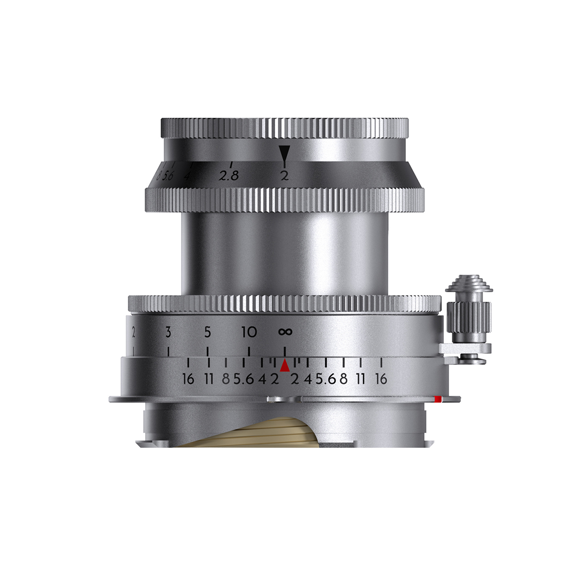 THYPOCH Eureka 50mm f2 M mount-Brass Version