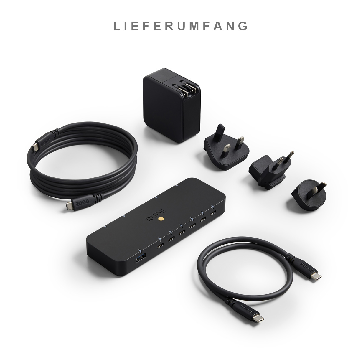 Rode Hub, Hochleistungs-USB Hub