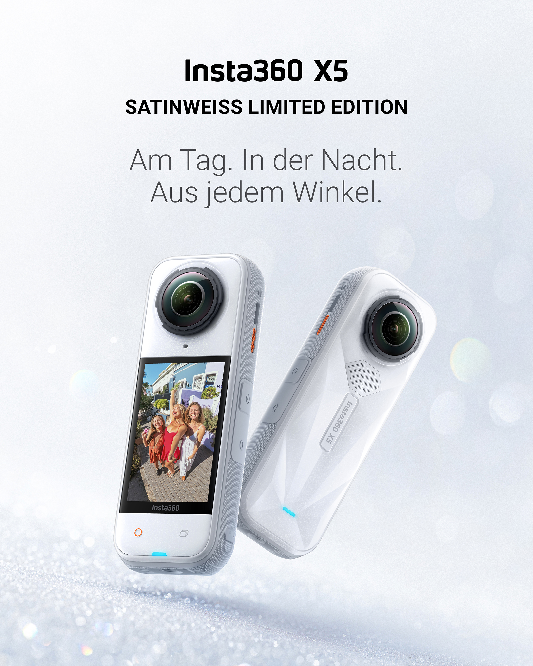 Insta360 X5 Satin White Limited Edition