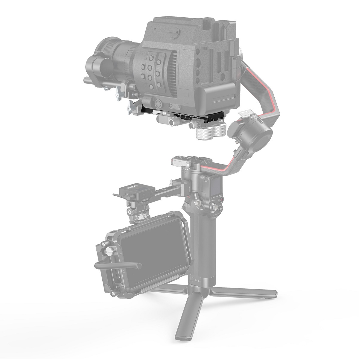 SmallRig 3031B Erweiterte QR-Platte für DJI RS 2 / Ronin-S / RS 3 / RS 3 Pro