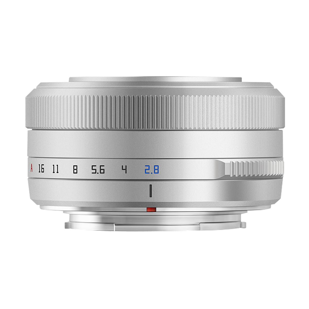 TTARTISAN AF 2,8/27 mm, Fujifilm X-Mount silber, Objektiv