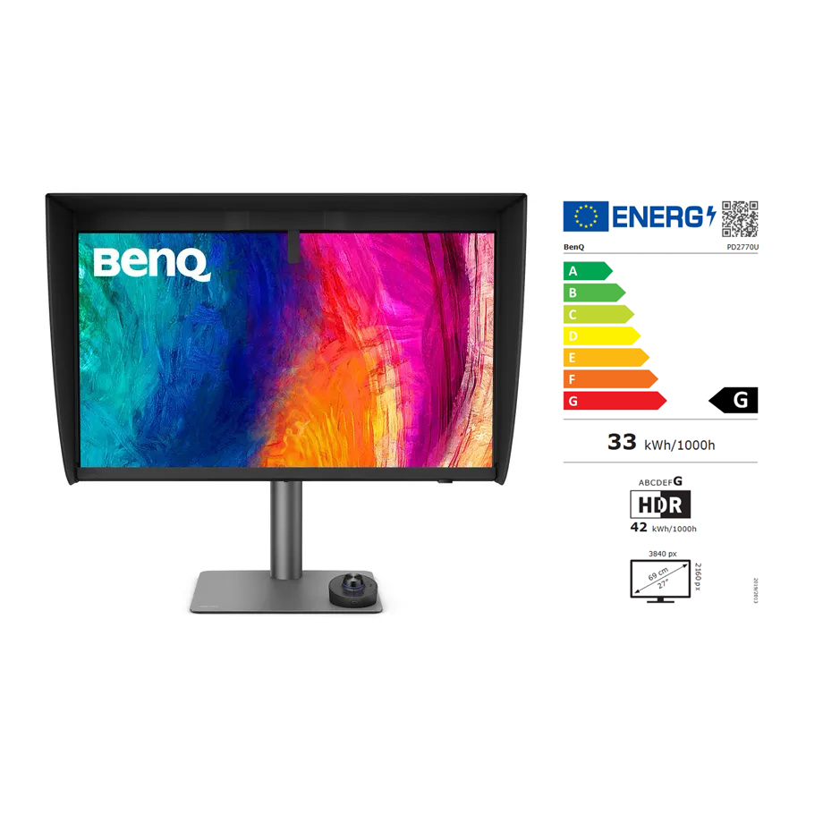 BenQ PD2770U  68,58 cm (27") 4K-Grafik- Monitor
