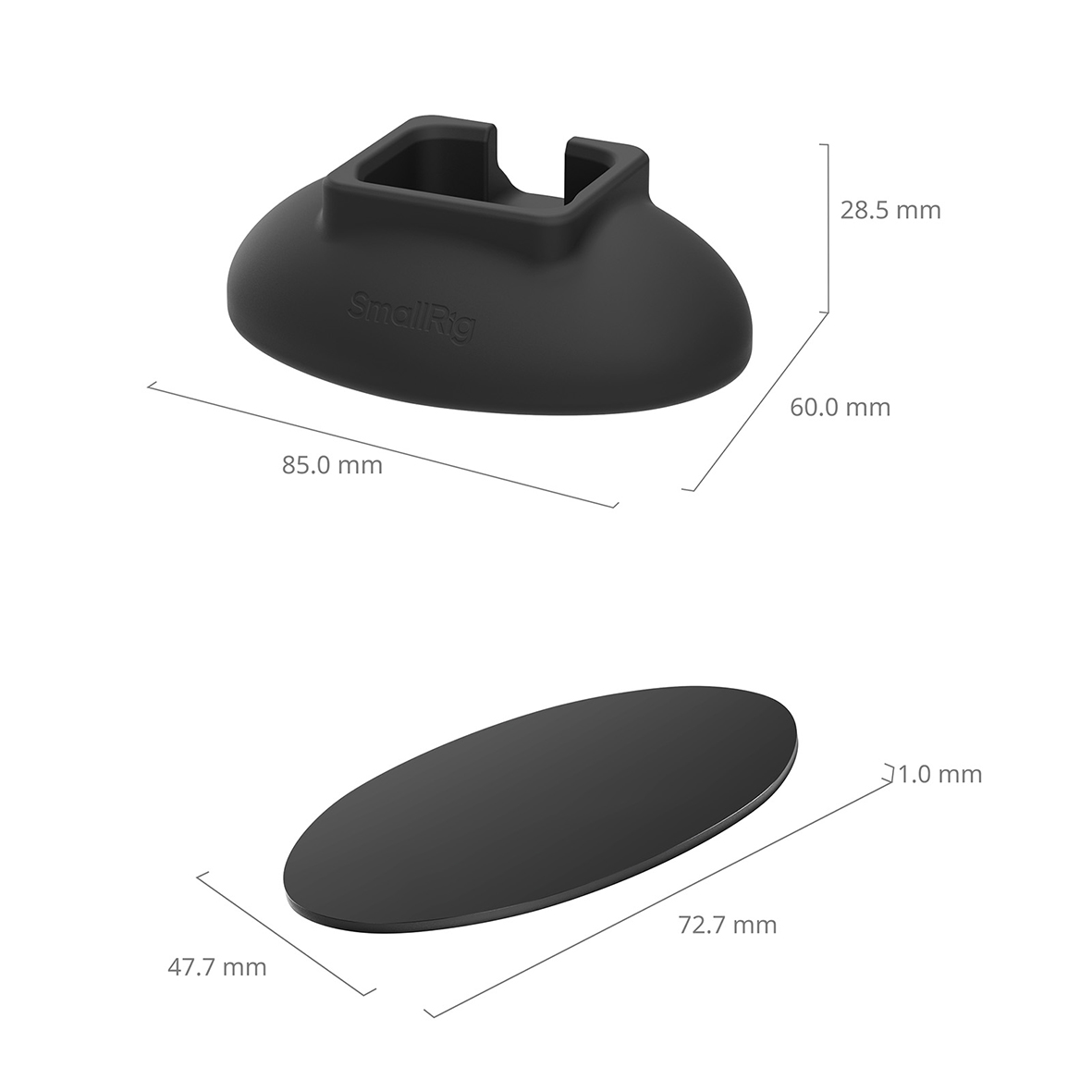 SmallRig 6008 Montagebasis für DJI Osmo Pocket 4P/4/3