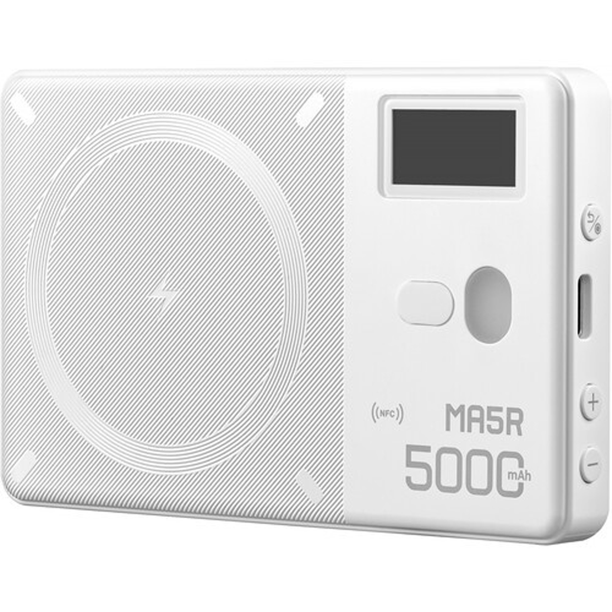 Godox MA5R weiß, RGB-Panel-Licht und Powerbank
